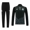 Men's Newcastle United 2 Piece Set Soccer Tracksuit 2023/24 Black - soccerdiveshop