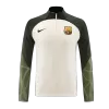 Men's Barcelona 2 Piece Set Soccer Tracksuit 2023/24 Cream - soccerdiveshop