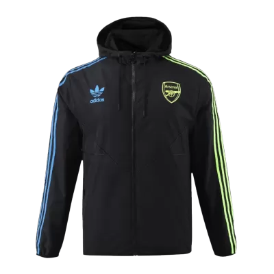 Arsenal Windbreaker Hoodie Soccer Jacket 2023/24 - soccerdiveshop