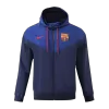 Barcelona Windbreaker Hoodie Soccer Jacket 2023/24 - soccerdiveshop