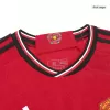 Kid's Manchester United Custom Home Soccer Kits Long Sleeve 2023/24 - soccerdiveshop