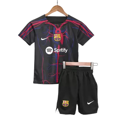 Kid's Barcelona x Patta Soccer Jersey Kit Soccer 2023/24 - soccerdiveshop