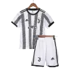 Kid's Juventus Jersey Custom Home Soccer Soccer Kits 2022/23 - soccerdiveshop