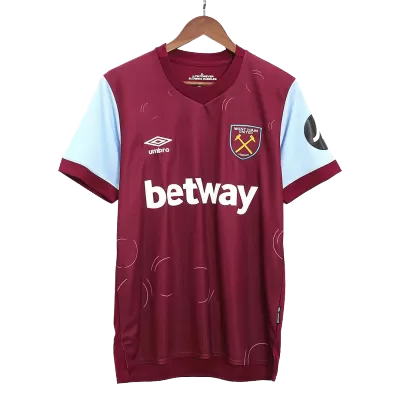 West Ham United Jersey Custom Soccer Jersey Home 2023/24 - soccerdiveshop