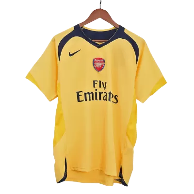 Arsenal Jersey Custom Away Soccer Jersey 2006/07 - soccerdiveshop