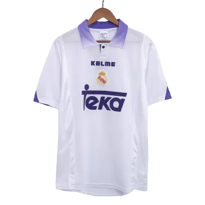 Real Madrid Jersey Custom Home Soccer Retro Jersey 1997/98 - soccerdiveshop