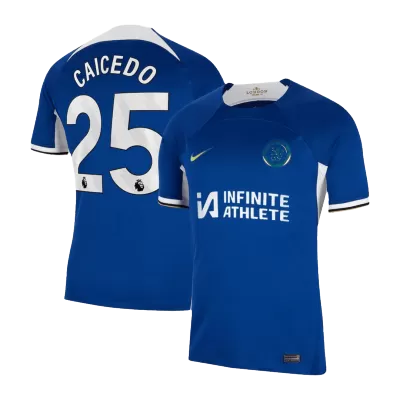 Chelsea Jersey Custom CAICEDO #25 Soccer Jersey Home 2023/24 - soccerdiveshop