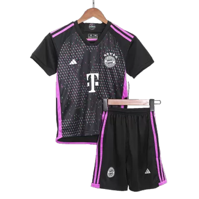 Kid's Bayern Munich Jersey Custom Away Soccer Soccer Kits 2023/24 - soccerdiveshop