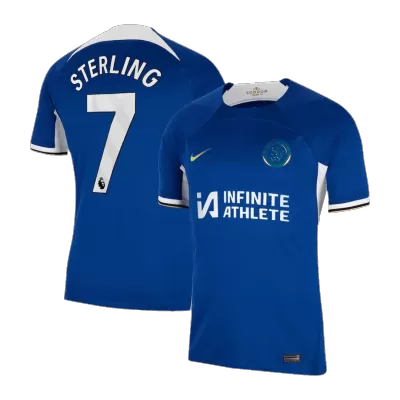 Chelsea Jersey Custom STERLING #7 Soccer Jersey Home 2023/24 - soccerdiveshop