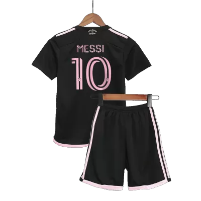 MESSI #10 Inter Miami CF Jersey Away Kids Soccer Jersey 2023/24 - soccerdiveshop