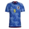 Japan Jersey Custom DOAN #8 Soccer Jersey Home 2022 - soccerdiveshop