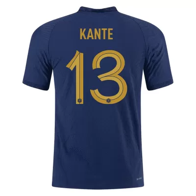 France Jersey KANTE #13 Custom Home Soccer Jersey 2022 - soccerdiveshop