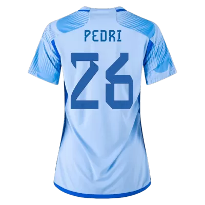 Spain Jersey Custom PEDRI #26 Soccer Jersey Away 2022 - soccerdiveshop