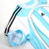 Argentina Jersey Custom Home Soccer Jersey 2006 - soccerdiveshop