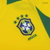 Brazil Jersey Custom Home Soccer Jersey 2002/03 - soccerdiveshop