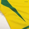 Brazil Jersey Custom Home Soccer Jersey 2002/03 - soccerdiveshop