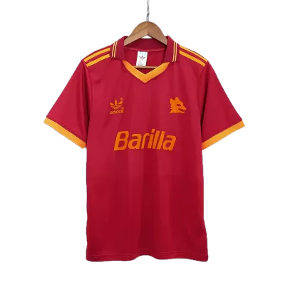 Roma Jersey Home Soccer Jersey 1992/94 - soccerdiveshop