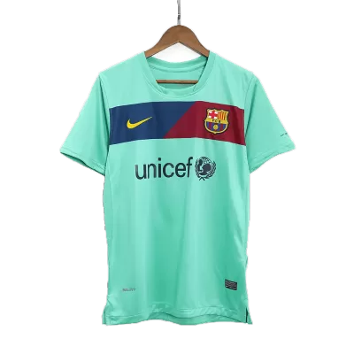 Barcelona Jersey Custom Away Soccer Jersey 2010/11 - soccerdiveshop