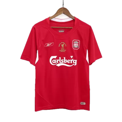 Liverpool Jersey Custom Soccer Jersey 2005 - soccerdiveshop