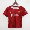 Liverpool Home Kids Soccer Jerseys Full Kit 2024/25 - soccerdiveshop