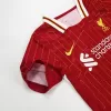 Liverpool Home Kids Soccer Jerseys Full Kit 2024/25 - soccerdiveshop