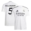 BELLINGHAM #5 Real Madrid Home Soccer Jersey 2024/25 - soccerdiveshop