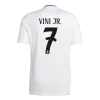 VINI JR. #7 Real Madrid Home Soccer Jersey 2024/25 - soccerdiveshop