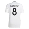 VALVERDE #8 Real Madrid Home Soccer Jersey 2024/25 - soccerdiveshop