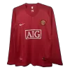 Manchester United Jersey Custom Home Soccer Jersey 2007/08 - soccerdiveshop