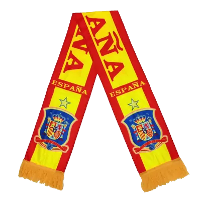 Spain Soccer Scarf Red - soccerdiveshop