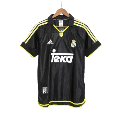 Real Madrid Jersey Custom Away Soccer Jersey 99/01 - soccerdiveshop