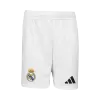 Real Madrid Home Soccer Shorts 2024/25 - soccerdiveshop