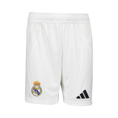 Real Madrid Home Soccer Shorts 2024/25 - soccerdiveshop