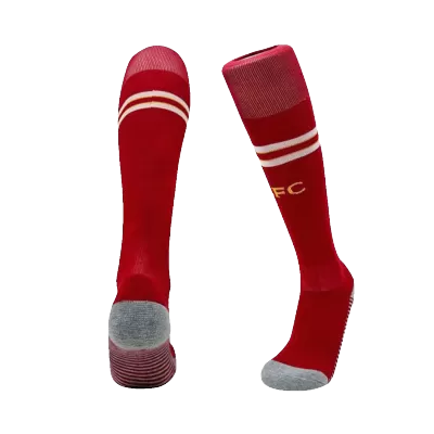 Liverpool Home Soccer Socks 2024/25 - soccerdiveshop