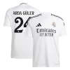 ARDA GÜLER #24 Real Madrid Home Soccer Jersey 2024/25 - soccerdiveshop