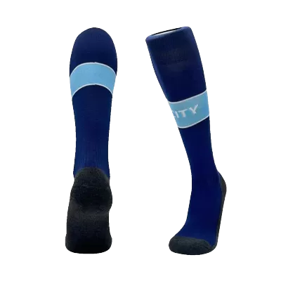 Manchester City Home Soccer Socks 2024/25 - soccerdiveshop