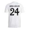 ARDA GÜLER #24 Real Madrid Home Authentic Soccer Jersey 2024/25 - soccerdiveshop