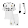 Real Madrid Home Kids Soccer Jerseys Full Kit 2024/25 - soccerdiveshop