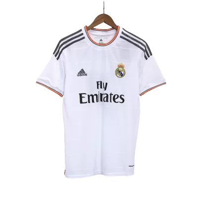 Real Madrid Jersey Custom Home Soccer Retro Jersey 2013/14 - soccerdiveshop