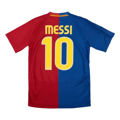 Barcelona Jersey MESSI #10 Home Retro Soccer Jersey 2008/09 - soccerdiveshop