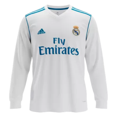 Real Madrid Jersey Custom Home Soccer Jersey 2017/18 - soccerdiveshop